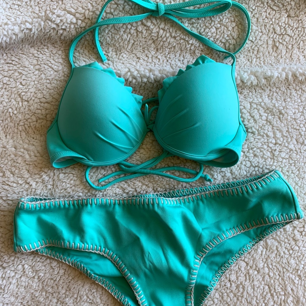 VS Bikini Set in Aqua 🧜🏼‍♀️👙